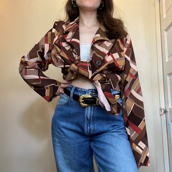 Cato Jackets & Blazers - vintage abstract cato blazer